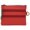 Red, variant on Women's Genuine Leather Coin Purse Mini Pouch Change Wallet with Key Ring