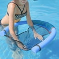 thumbnail image 2 of Sentmoon Floating Water Hammock Recliner Pool Lounger Swimming Stick Float Aid Inflatable Raft for Adults Relaxation Lake Beach Summer Water Recreation Portable Support Device, 2 of 7