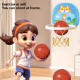 thumbnail image 5 of PATLOLLAV Indoor Mini Basketball Hoop for Toddlers Kids Boys Bedroom,Adjustable Height,Space-Saving,Christmas Birthday Gifts Toy for Boys,Toddler Toys,Christmas Clearance Sales, 5 of 5