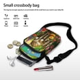 thumbnail image 7 of HELLHERO Underarm Shoulder Bag for Unisex Polyester Crossbody Bags with with Shoulder Strap, Galloping Horse in Meadow, 7 of 7
