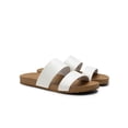 thumbnail image 6 of DREAM PAIRS Women’s Open Toe Slides Sandals T-Strap Sandals Arch Support with Adjustable Ankle Strap Casual Summer Walking Shoes, 6 of 6