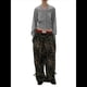 thumbnail image 2 of Cárdigan Corto de Larga con Cuello en V y Abertura Frontal para Mujer, Camisa de Otoño con Botones. Gris M, 2 of 6