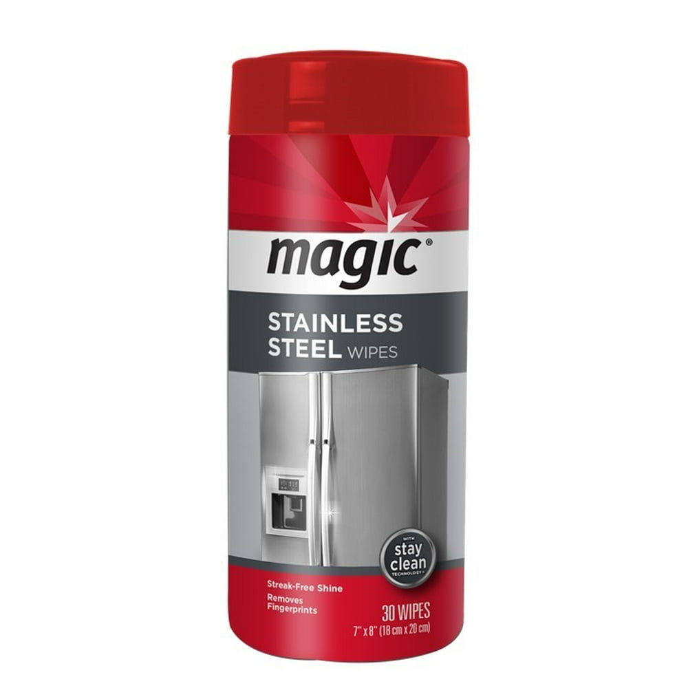 Magic Stainless Steel Wipes, 30 Ct