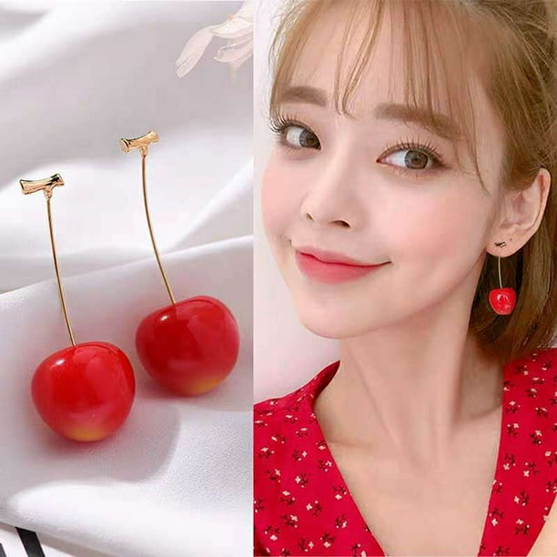 Cherry on sale drop earrings