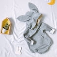thumbnail image 5 of UACY Newborn Baby Girl Boy My 1st Easter Outfit Bunny Ear Hoodie Bubble Romper Rabbit Bodysuit Jumpsuit Overall Clothes, 5 of 6