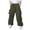 Dark Green, variant on Cargo Pants Baggy Cargo Pants Elastic High Waisted with Pocket Classic Fit Boys Athletic Pants Hip Hop Pants Size 14-15 Years Boys Clothes