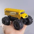 thumbnail image 3 of Monster School Bus Die Cast Metal Poschback Action Toy Regalos para, 3 of 5