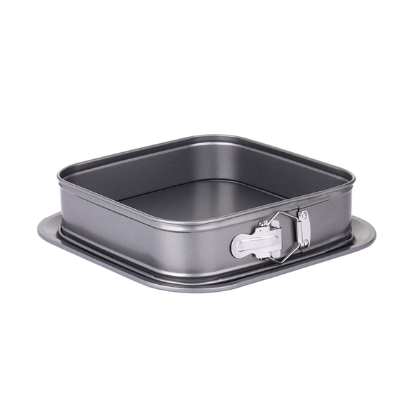 Springform Pan Square Cake Pan 9 Inch Cake Pan Cheesecake Pan with Removable Base Nonstick Cake Decorating Supplies