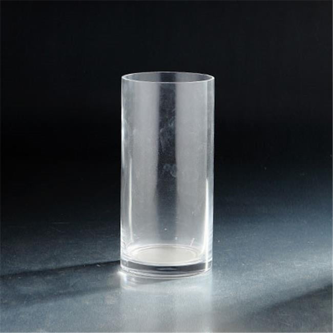 8 x 4 in. Glass Cylinder, Clear