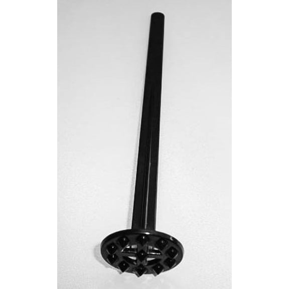 Swizzle Lemon Muddler for Cocktail and Ice Tea Drinks (Pack of 25) (170mm Tall, Black)