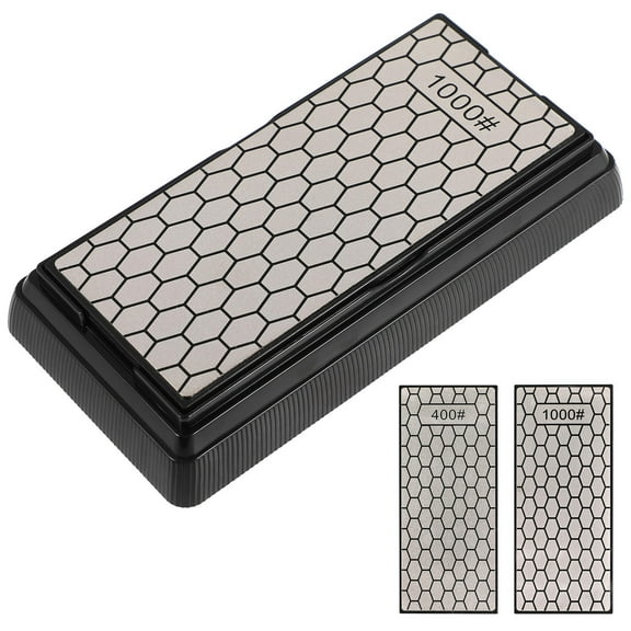 Raindrops  Portable Sharpener Flattening Stone SHARPENING INSTRUMENTS Kitchen Tool Silver