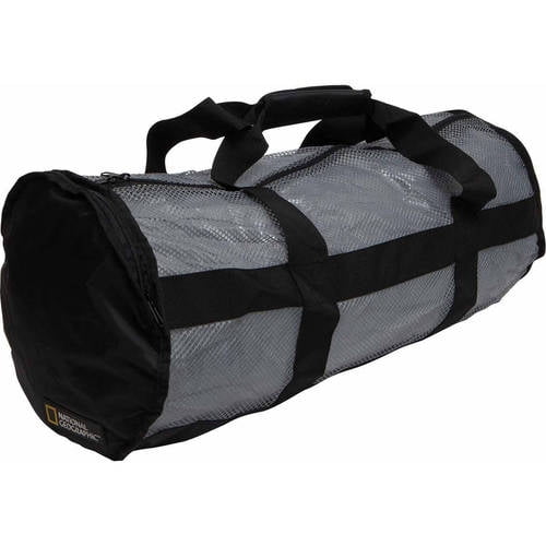 National Geographic Clamshell Deluxe Drawstring 2-Pocket Duffle by National Geographic Snorkeler