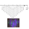 thumbnail image 2 of OUSITAID String Light Heart Shape Waterproof LED Curtain Fairy Lamp Decoration for Wedding Party Home, 2 of 8
