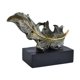 thumbnail image 1 of Estatua de plumas de resina, figura decorativa de colección, figura única y versátil. Bronce 19x7x138cm, 1 of 9