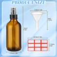 thumbnail image 2 of Botellas de aerosol de vidrio Fumete 120 ml Fine Mist recargables x36, 2 of 7