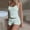 B_Mint Green, variant on MGDXOX Pajamas for Women 2 Piece Sleeveless Tank Top and Shorts Fashion Sleepwear Casual Loose Soft Polka Dot Printed Pj Lounge Sets Watermelon Red M