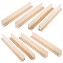 BESTSKY Mexican Train Set with 8 Wooden Domino Trays and Bases