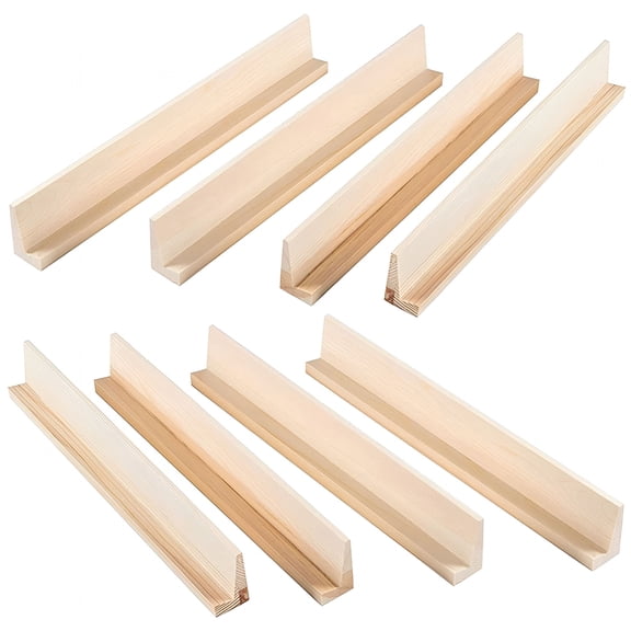 BESTSKY Mexican Train Set with 8 Wooden Domino Trays and Bases