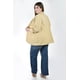 thumbnail image 3 of Blazer manga 3/4 Roman Fashion /Tallas Extras, 12255 (Beige) beige 42, 3 of 5