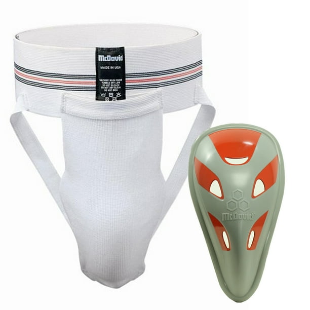 Mcdavid Classic 325 Athletic Supporter W/ Flexcup White Medium