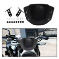 thumbnail image 4 of Deflector de viento para parabrisas de motocicleta para  a Negro Zulema Parabrisas de motocicleta, 4 of 8