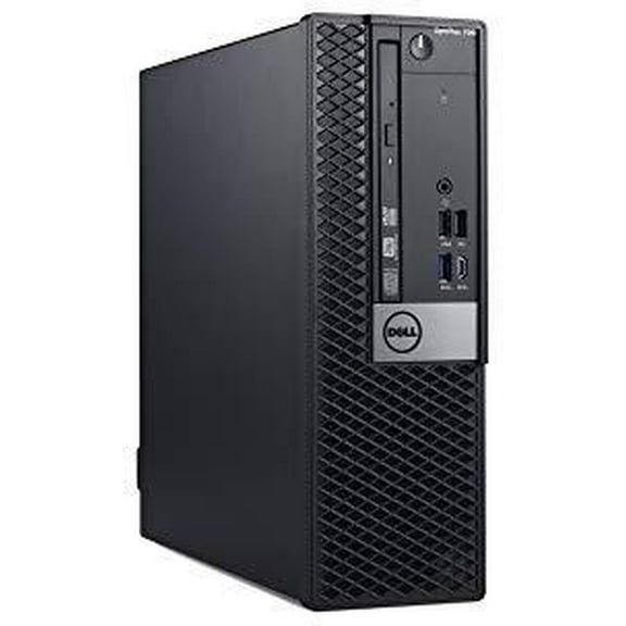Restored Dell Optiplex 7060 SFF Small Form Factor Desktop | Core i7 - 8700 - 512GB SSD Hard Drive - 16GB RAM | 6 cores @ 4.6 GHz Win 10 Home Black
