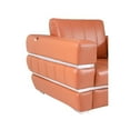 thumbnail image 6 of Titan Furnishings 35" Modern Genuine Italian Leather Chair in Camel Brown, 6 of 9