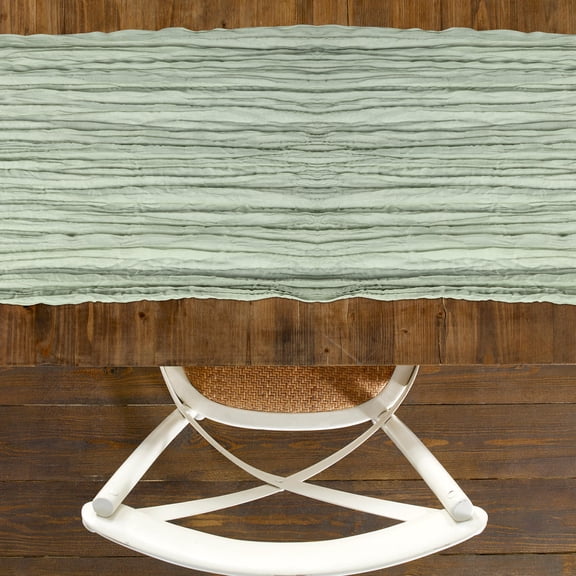 OUNONA Green Polyester Table Runner Protective Cover for Dining Table, 1 Piece, and Stylish Home Decor