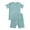 Mint Green, variant on Coerni Girls Summer Clothes Toddler Kids Baby Boy Girl Solid Pullover Short Sleeve Sweatshirt T Shirt Crewneck Western Clothes