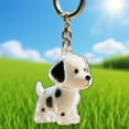 thumbnail image 2 of Dog Hair Collector Keychain Charm Memorial Storage Box, Pet Hair Memorial Keepsake, Transparent Cute Keychain, 2 of 5