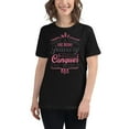 thumbnail image 3 of "Give A Girl The Right Jewelry And She Can Conquer The World" Quote Relaxed T-Shirt, 3 of 10