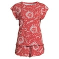 thumbnail image 5 of Warner Bros. Women's and Women's Plus Harry Potter Top and Shorts Pajama Set, 3-Piece, 5 of 5