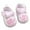 Blue Pink Yellow, variant on Lovely Newborn Infant Baby Girl Double Heart Shoes Sneaker Anti-slip Soft Sole Breathable Prewalker