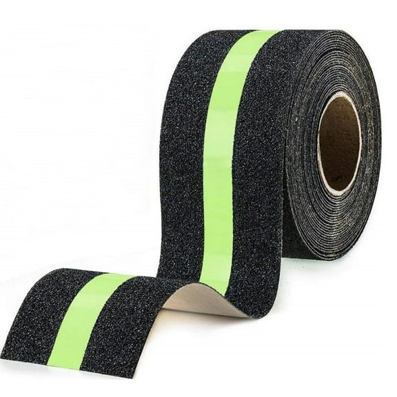 Anti Slip Grip Tape, Non-slip Traction Tapes with Glow in the Dark Reduce the Risk of Slipping for Indoor or Outdoor Stair Tread Step and Other Slippery Surfaces - Keeps You Safe, 2 Inch x 16.4 Foot