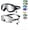 D, variant on My Cool Summer Goggles, Clip On Goggles Swimming,Comfortable Adjustable Swimming Goggles with Earplugs and Nose Clip