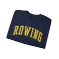 thumbnail image 3 of Rowing Rower Sweatshirt Gifts Crew Neck Shirt Long Sleeve Unisex, 3 of 7