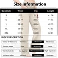 thumbnail image 2 of Resivox Women's High Waisted Micro Flared Yoga Pants - Drawstring Waist with Pockets, Wide Leg Silhouette for Casual Wear & Workouts, Loose Fit Fabric Army Green L, 2 of 4