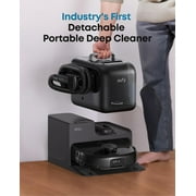 eufy Robot Vacuum Omni E28, HydroJet System , Portable Deep Cleaner, Turbo Suction, DuoSpiral™ Detangle Brushes, CornerRover™ Arm