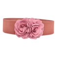 thumbnail image 3 of Segolike Womens Wide Belt Casual Corset Belt Elastic Waist Belt for Coat Dress Decoration Pink, 3 of 8