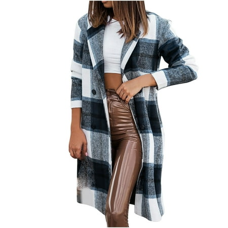 

Women Shacket Jacket Fall Clothes for Women 2022 Plaid Flannel Corduroy Long Shirt Oversize Cardigan Outfits