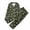 0#Dark Green1053, variant on Girls Christmas Pajamas Snowflake Long Sleeve Top Pants PJs Sleepwear(3-14 Years)