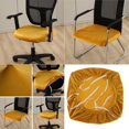 thumbnail image 2 of Funda de asiento de silla de comedor fundas de cojín de silla de comedor tapizadas, 2 of 9