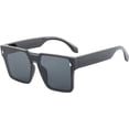 thumbnail image 1 of Gafas de sol personalizadas de montura grande con tendencia de moda anti-ultravioleta, hechas de PC y CA, 1 of 5