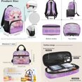 thumbnail image 5 of Yuyamidu Adorable Pink Axolotl Kids Bookbag and Lunch Box for Girls 6th Grade 4pcs School Backpack Set with Lunch Box Large Capacity Lunch Tote Bag Pencil Case for Kids 5-6 Years, 5 of 5