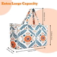 thumbnail image 3 of Hap Tim XXL Waterproof Beach Tote Bag with Wet Compartment & Zip,Large Capacity Sandproof Shoulder Travel Bag Lightweight Foldable Women’s Holiday Essentials Bag for Swimming Shopping Gym(BB-HH), 3 of 7