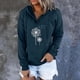 thumbnail image 2 of Gibobby Sudadera mujer con cierre, Bonita sudadera con capucha de manga larga para mujer, de algodón, para adolescentes y niñas, ropa estética de invierno(A,M), 2 of 4