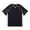 Black, variant on HexaHive Men's Summer Solid Color Inserted Shoulder High Half Sleeve T-Shirt - Casual Fashion