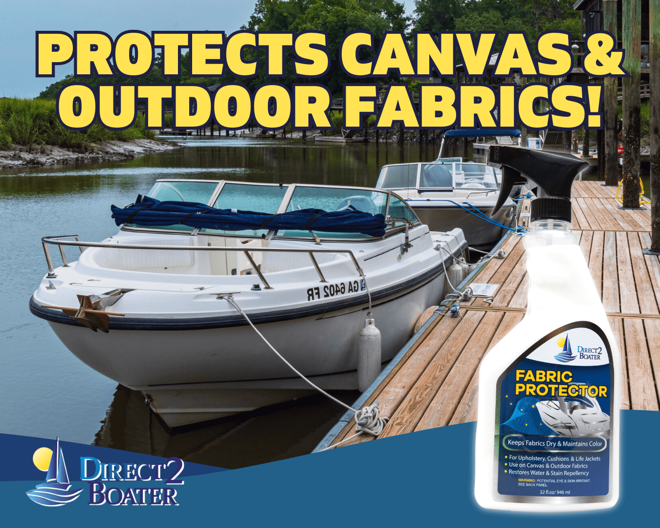  Fabric Waterproof Spray Heavy Duty Waterproofing Spray Fabric  Protector Spray and Repellent for Outdoor Canvas Boat Tops, Vinyl Seats,  Tent Water Proof, Boots, Jacket