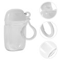 thumbnail image 3 of PENGXIANG 10pcs 30ML Leakproof Hand Sanitizer Keychain Bottle Refillable Cosmetic Bottles, 3 of 6