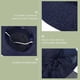 thumbnail image 3 of Blue Bowknot Straw Hat Sun Block Cap 1Pcs for Casual Summer Use, 3 of 5
